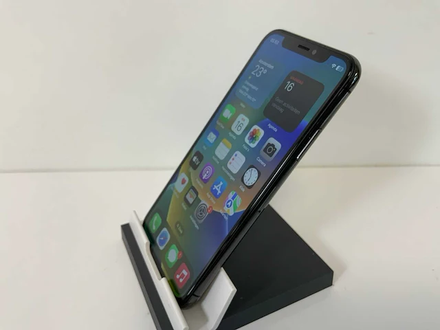 Apple iphone x - 256 gb - space gray - afbeelding 3 van  4