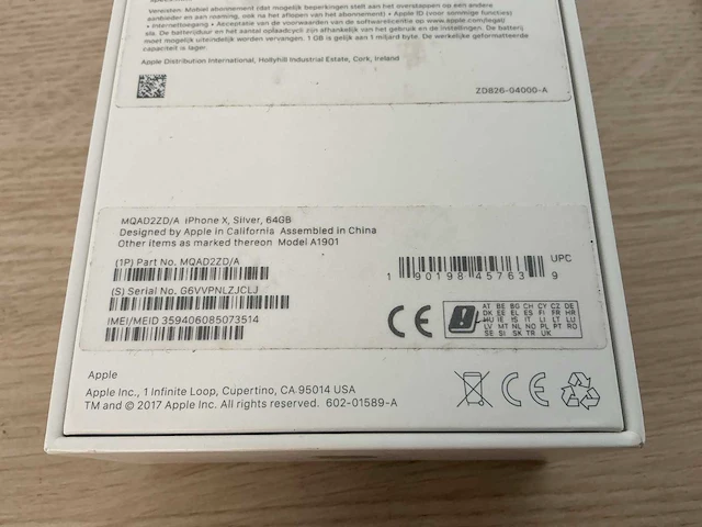 Apple iphone x 64gb mobiele telefoon - afbeelding 5 van  7