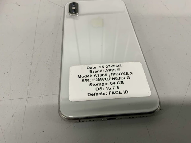 Apple iphone x a1865 mobiele telefoon - afbeelding 6 van  6
