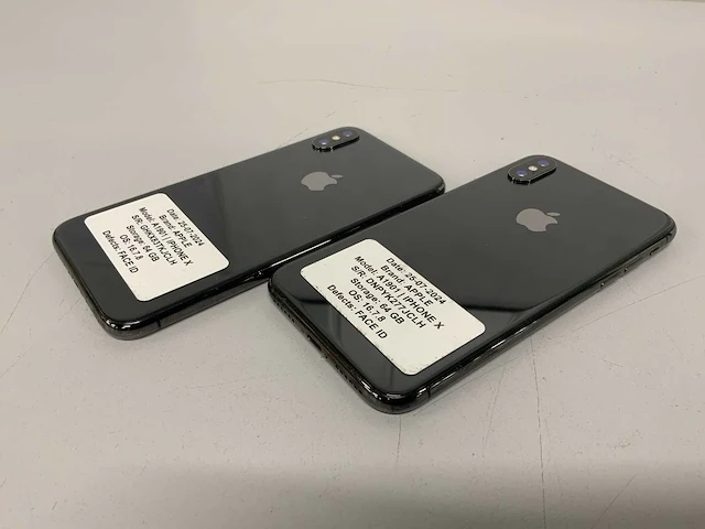 Apple iphone x a1901 mobiele telefoon (2x) - afbeelding 4 van  5