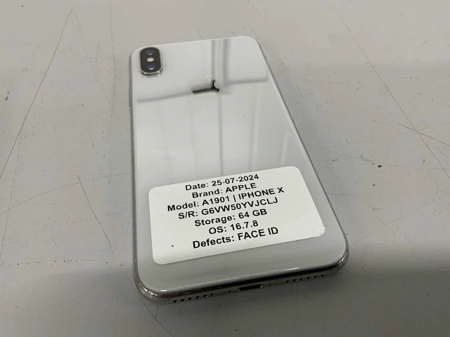 Apple iphone x a1901 mobiele telefoon - afbeelding 6 van  6