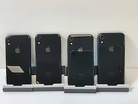 Apple iphone xr - 64 gb - black (4x) - afbeelding 5 van  5
