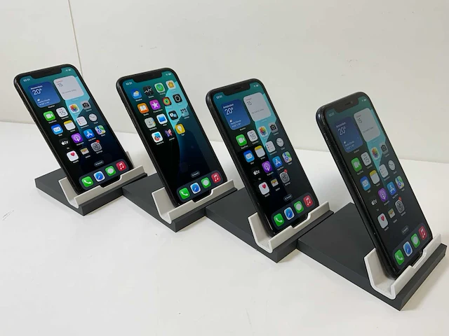 Apple iphone xr - 64 gb - black (4x) - afbeelding 2 van  4