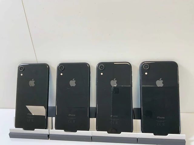 Apple iphone xr - 64 gb - black (4x) - afbeelding 5 van  5