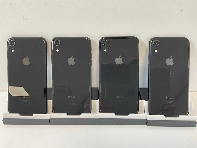 Apple iphone xr - 64 gb - black (4x) - afbeelding 6 van  6
