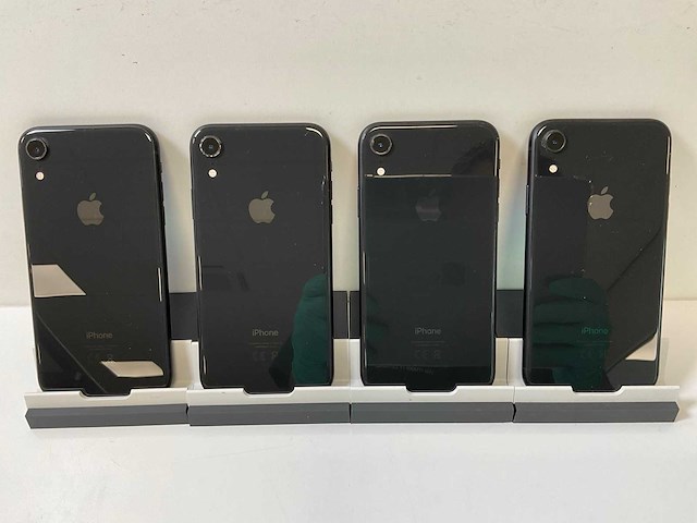 Apple iphone xr - 64 gb - black (4x) - afbeelding 6 van  6