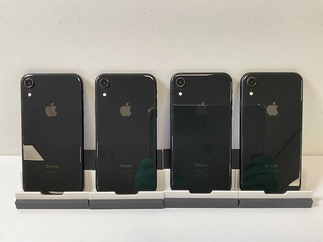 Apple iphone xr - 64 gb - black (4x) - afbeelding 6 van  6