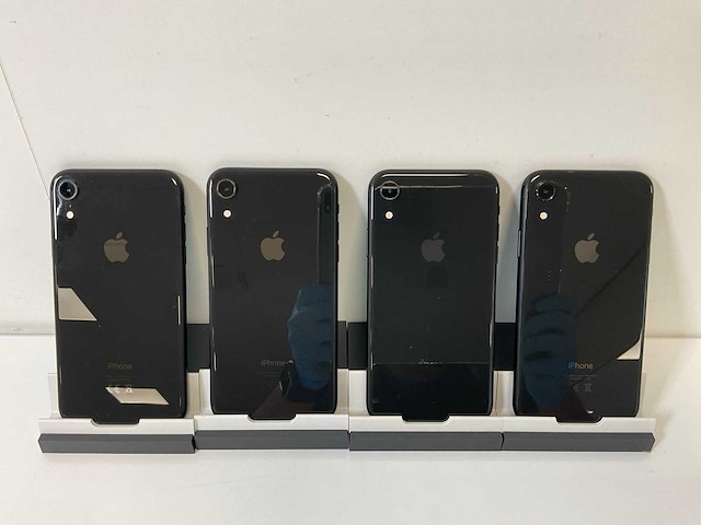 Apple iphone xr - 64 gb - black (4x) - afbeelding 6 van  6