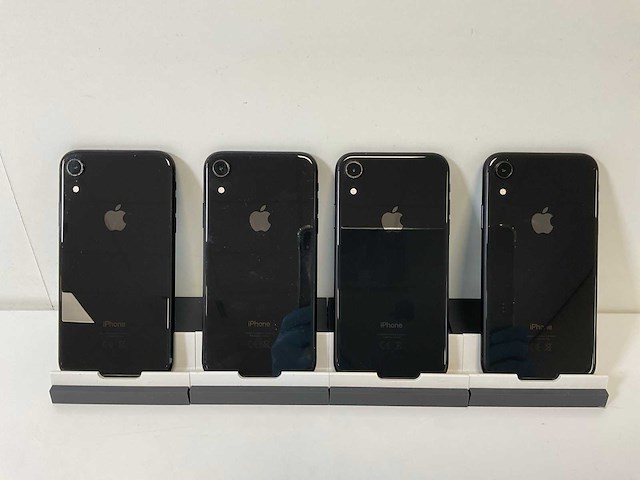 Apple iphone xr - 64 gb - black (4x) - afbeelding 6 van  6