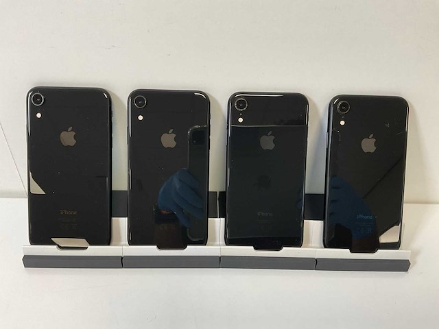 Apple iphone xr - 64 gb - black (4x) - afbeelding 6 van  6