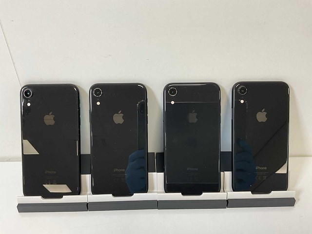 Apple iphone xr - 64 gb - black (4x) - afbeelding 6 van  6