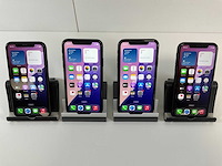 Apple iphone xr - 64 gb - black (4x) - afbeelding 1 van  5