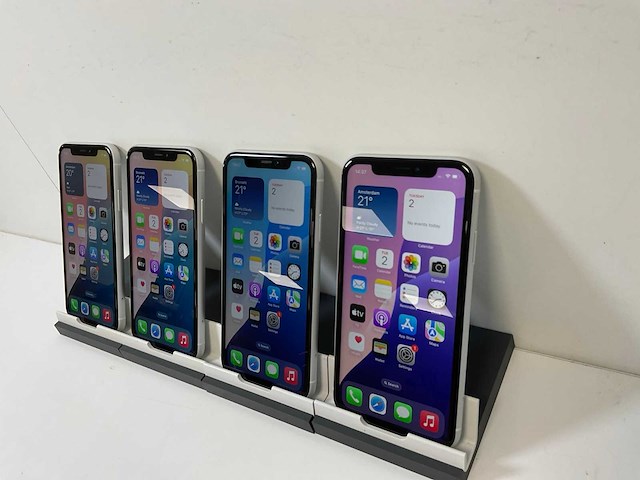 Apple iphone xr - 64 gb - white (4x) - afbeelding 3 van  6