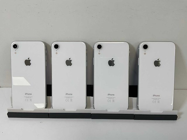 Apple iphone xr - 64 gb - white (4x) - afbeelding 6 van  6