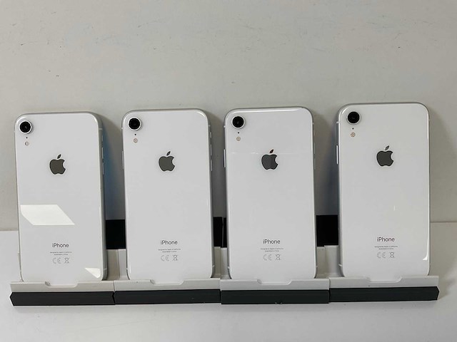 Apple iphone xr - 64 gb - white (4x) - afbeelding 6 van  6