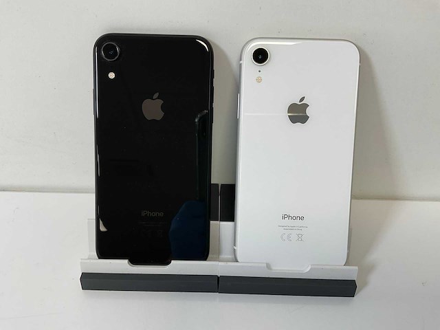 Apple iphone xr - 64 gb / 128 gb - black (2x) - afbeelding 6 van  6