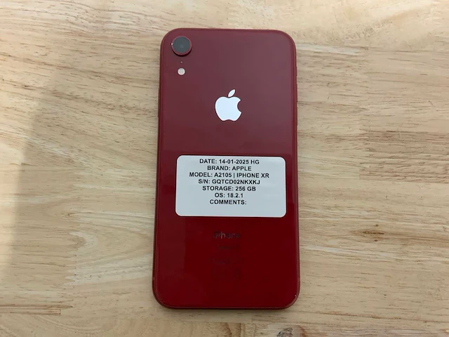 Apple iphone xr a2105 mobiele telefoon - afbeelding 2 van  6