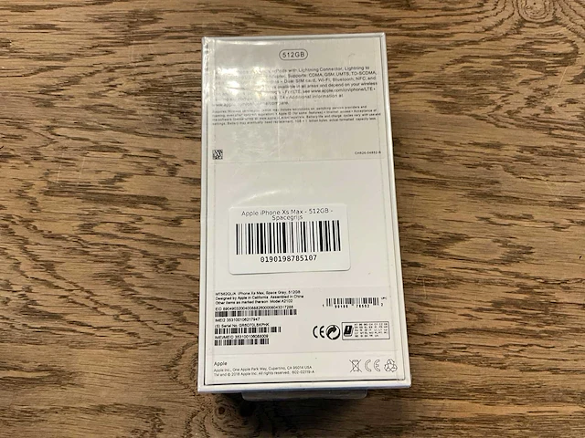 Apple iphone xs max 512gb spacegrijs - afbeelding 2 van  2