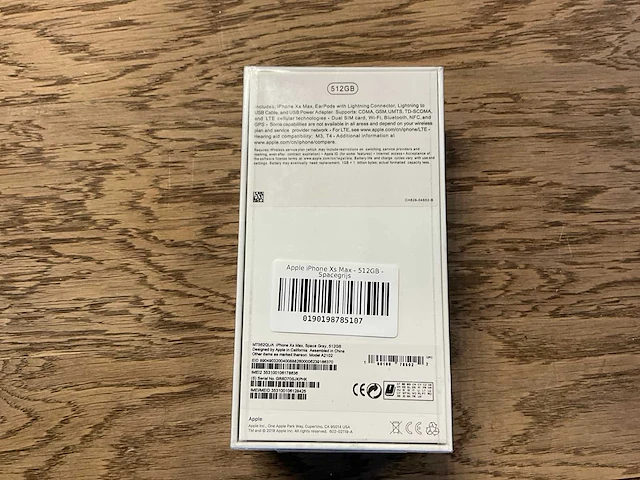 Apple iphone xs max 512gb spacegrijs - afbeelding 8 van  8