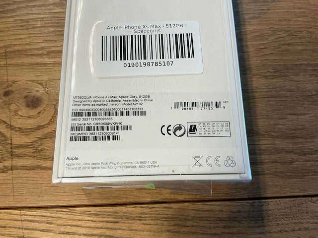 Apple iphone xs max 512gb spacegrijs - afbeelding 8 van  8