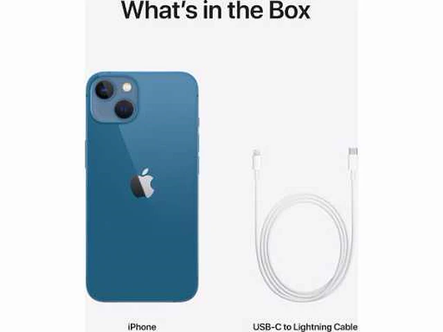 Apple iphone13 256gb blauw - afbeelding 5 van  8