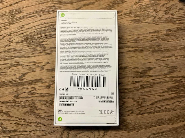 Apple iphone13 256gb blauw - afbeelding 8 van  8