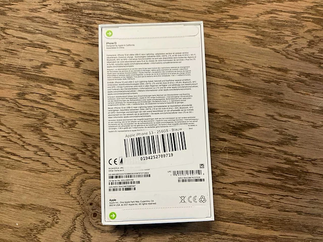 Apple iphone13 256gb blauw - afbeelding 8 van  8