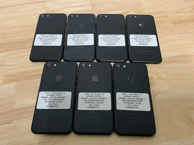 Apple iphone7 & 7plus a1778/a1784 (13x) - afbeelding 4 van  6