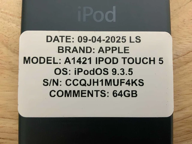 Apple ipod touch 5/6 tablet (6x) - afbeelding 3 van  12