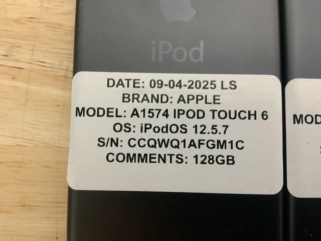 Apple ipod touch 5/6 tablet (6x) - afbeelding 10 van  12