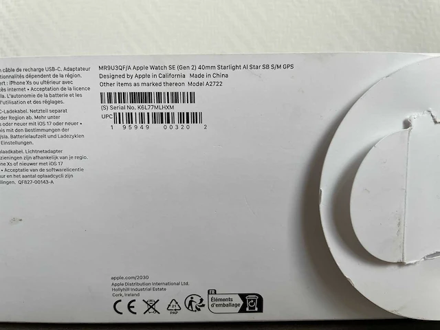 Apple iwatch series se 2 smartwatch - afbeelding 9 van  13