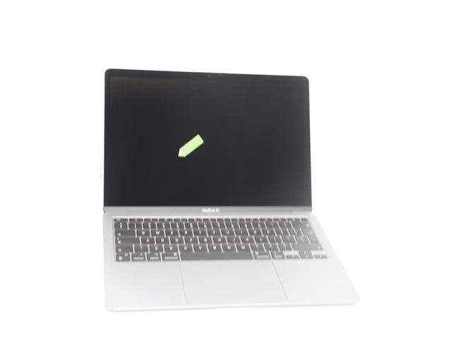 Apple laptop macbook air 13.3inch apple m1 8gb 256gb ssd apple integrated 7core gpu space grey english qwerty - afbeelding 2 van  3