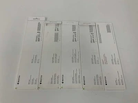 Apple leather band modern buckle voor de apple watch series 1/2/3/4/5/6/7/8/9/ se - 38 / 40 / 41 mm - afbeelding 2 van  2