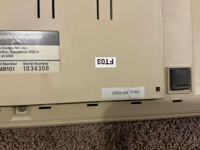 Apple lisa model 1 computer - afbeelding 32 van  58