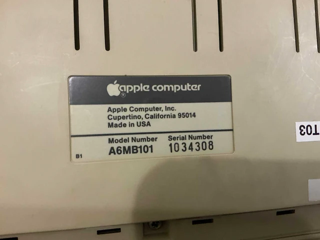 Apple lisa model 1 computer - afbeelding 37 van  58