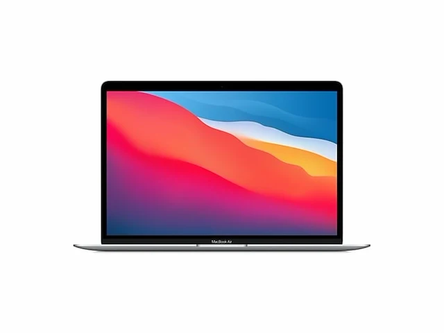 Apple macbook air 13 apple m1 chip 8gb memory 256gb ssd integrated 7-core gpu zilver qwerty - afbeelding 1 van  3