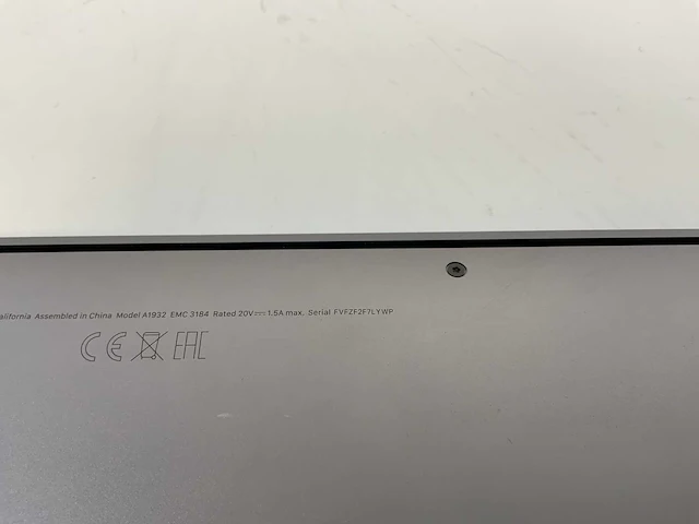 Apple macbook air 13.3", core(tm) i5 8th gen, 16 gb ram, 251 gb nvme laptop - afbeelding 7 van  7