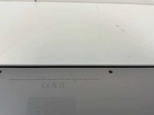 Apple macbook air 13.3", core(tm) i5 8th gen, 16 gb ram, 251 gb nvme laptop - afbeelding 7 van  7