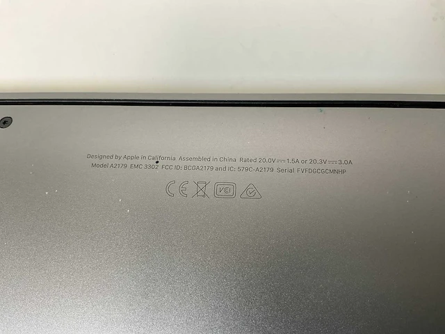Apple macbook air 13.3”, dualcore i3, 8 gb ram, 256 gb ssd laptop - afbeelding 7 van  7