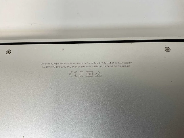 Apple macbook air 13.3”, dualcore i3, 8 gb ram, 256 gb ssd laptop - afbeelding 7 van  7