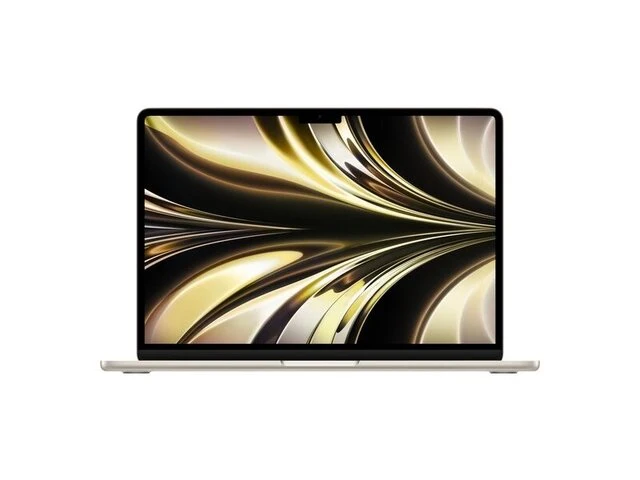 Apple macbook air (2022) mly23n/a - 13.6 inch - apple m2 - 512 gb - sterrenlicht - afbeelding 3 van  5