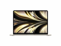 Apple macbook air (2022) mly23n/a - 13.6 inch - apple m2 - 512 gb - sterrenlicht - afbeelding 3 van  5