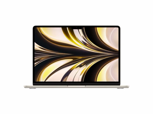 Apple macbook air (2022) mly23n/a cto 13.6 inch apple m2 512 gb qwerty sterrenlicht - afbeelding 1 van  2