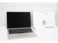 Apple macbook air (2022) mly23n/a cto 13.6 inch apple m2 512 gb qwerty sterrenlicht - afbeelding 2 van  2