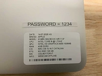 Apple macbook air a1465 (i5) laptop (4x) - afbeelding 9 van  10