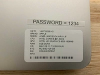 Apple macbook air a1465 (i5) laptop (4x) - afbeelding 10 van  10
