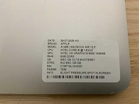 Apple macbook air a1466 laptop (4x) - afbeelding 9 van  13