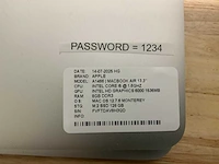 Apple macbook air a1466 laptop (4x) - afbeelding 2 van  11