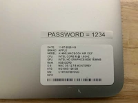 Apple macbook air a1466 laptop (4x) - afbeelding 3 van  11