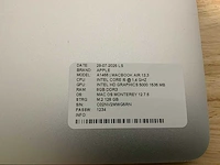 Apple macbook air a1466 laptop (4x) - afbeelding 12 van  12